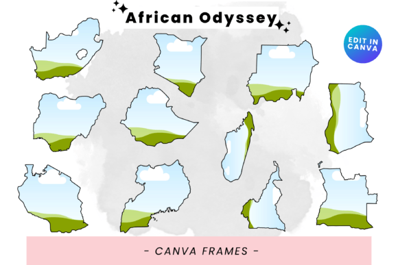 African Odyssey Canva Frames: A Designer's Toolkit