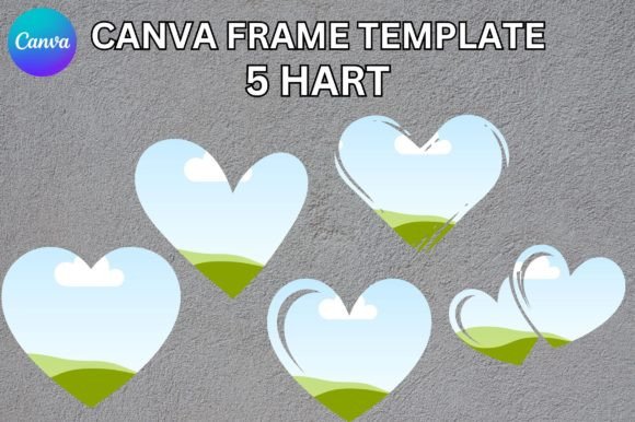 Heart Canva Frame Template: Your Go-To for Fast, Polished Graphics