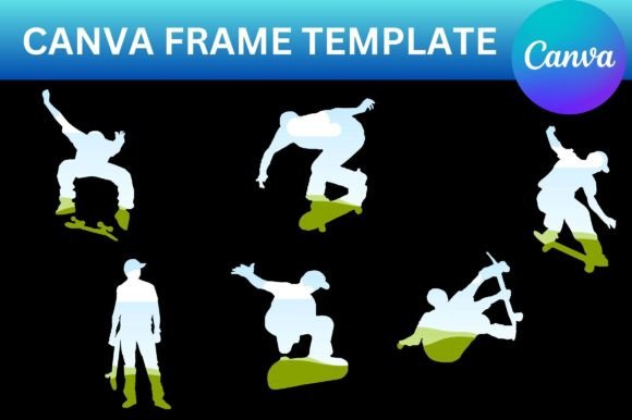 Skate Canva Frame Template: Effortless Design for Creators