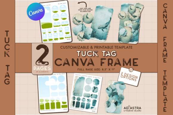 Tuck Tag Canva Frame Template: A Creative Solution
