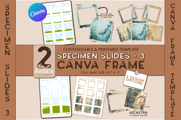 Unleash Your Creativity with the Specimen Slide Canva Template Set (#3)